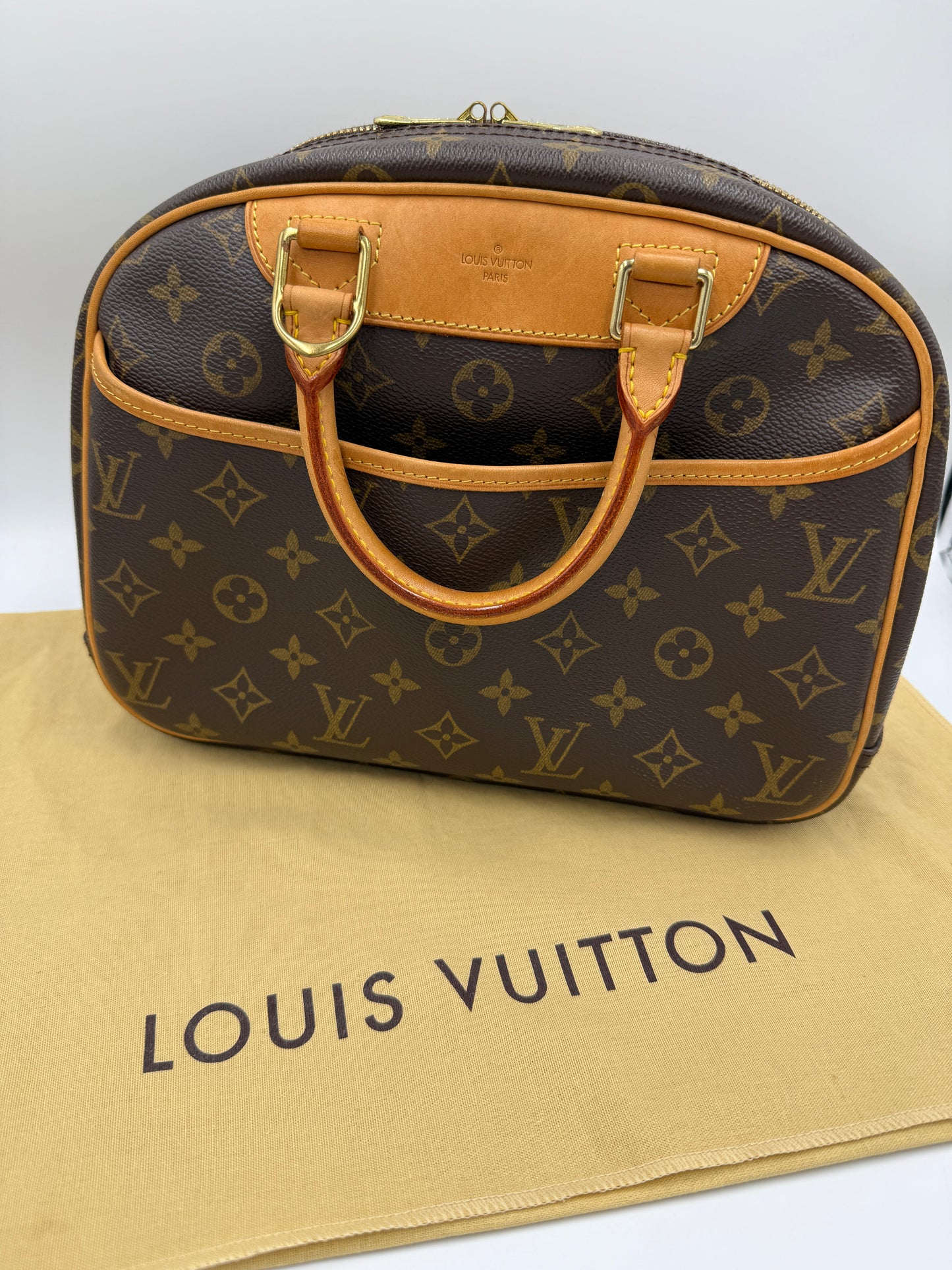Louis Vuitton Monogram Trouville and Dust Bag MI1024