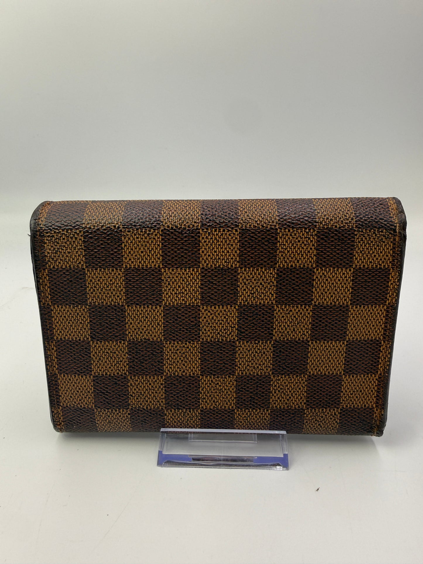 Louis Vuitton Damier Ebene Compact International Trifold Wallet SP0022