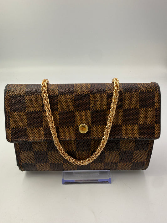 Louis Vuitton Damier Ebene Compact International Trifold Wallet SP0022