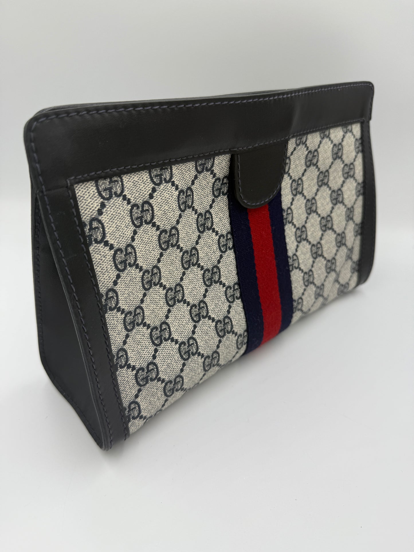 Gucci Supreme Canvas Ophidia Toiletry Pouch