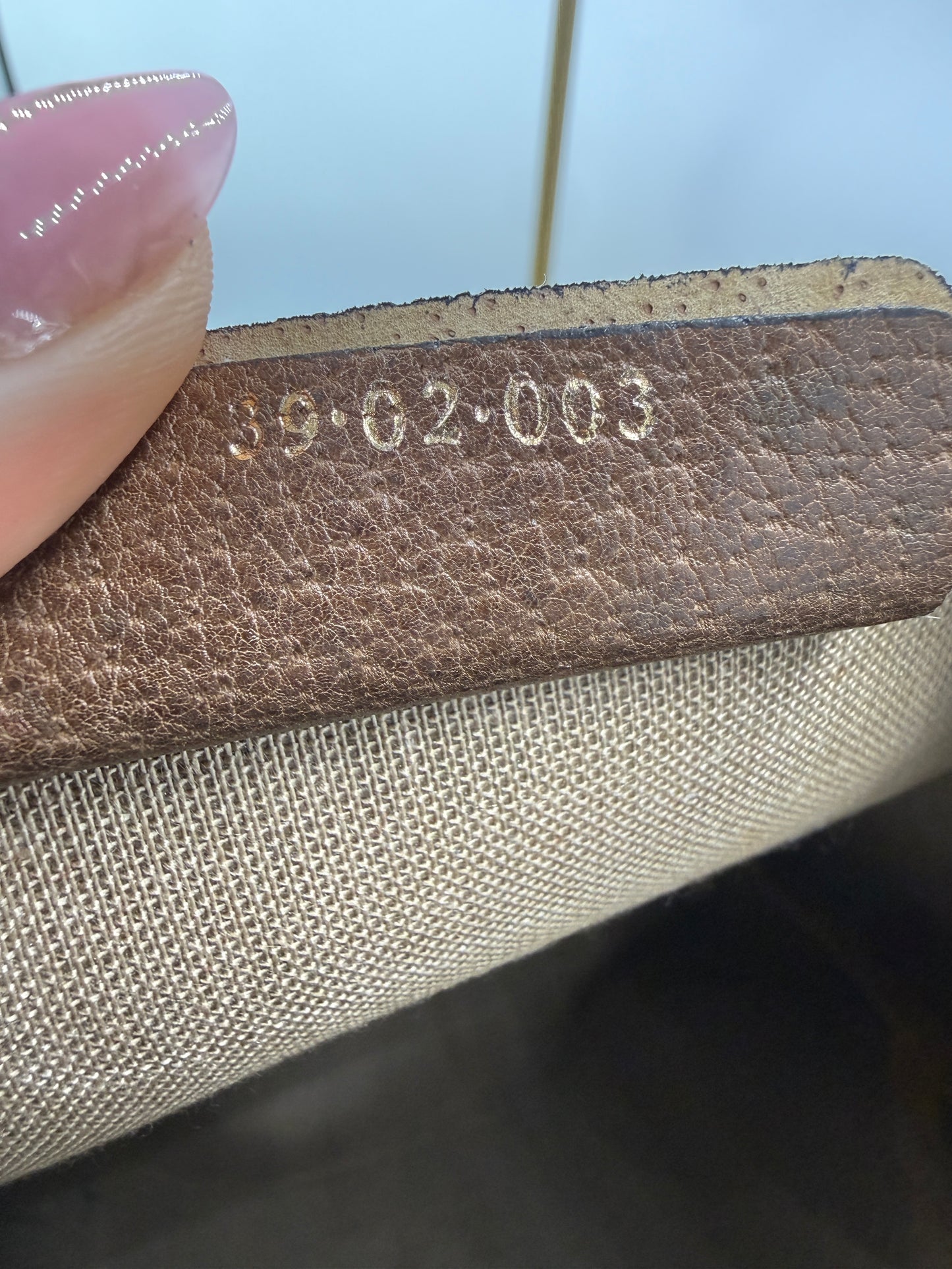 Gucci Supreme Coated Canvas Guccissima Sherry Line Tote