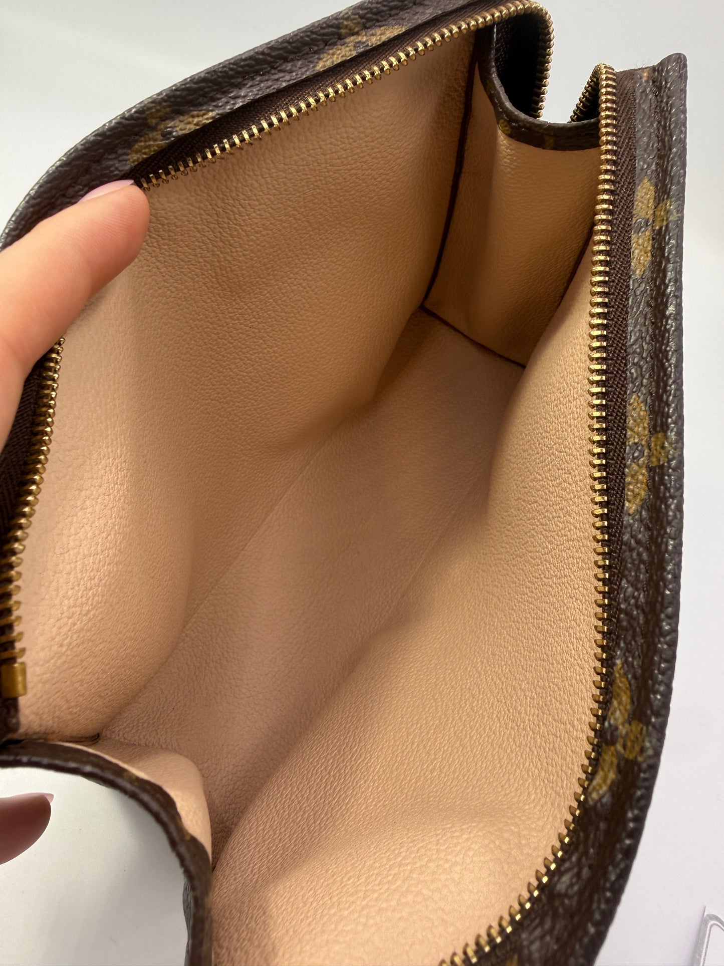 Louis Vuitton Monogram Coated Canvas Square Toiletry Pouch 19
