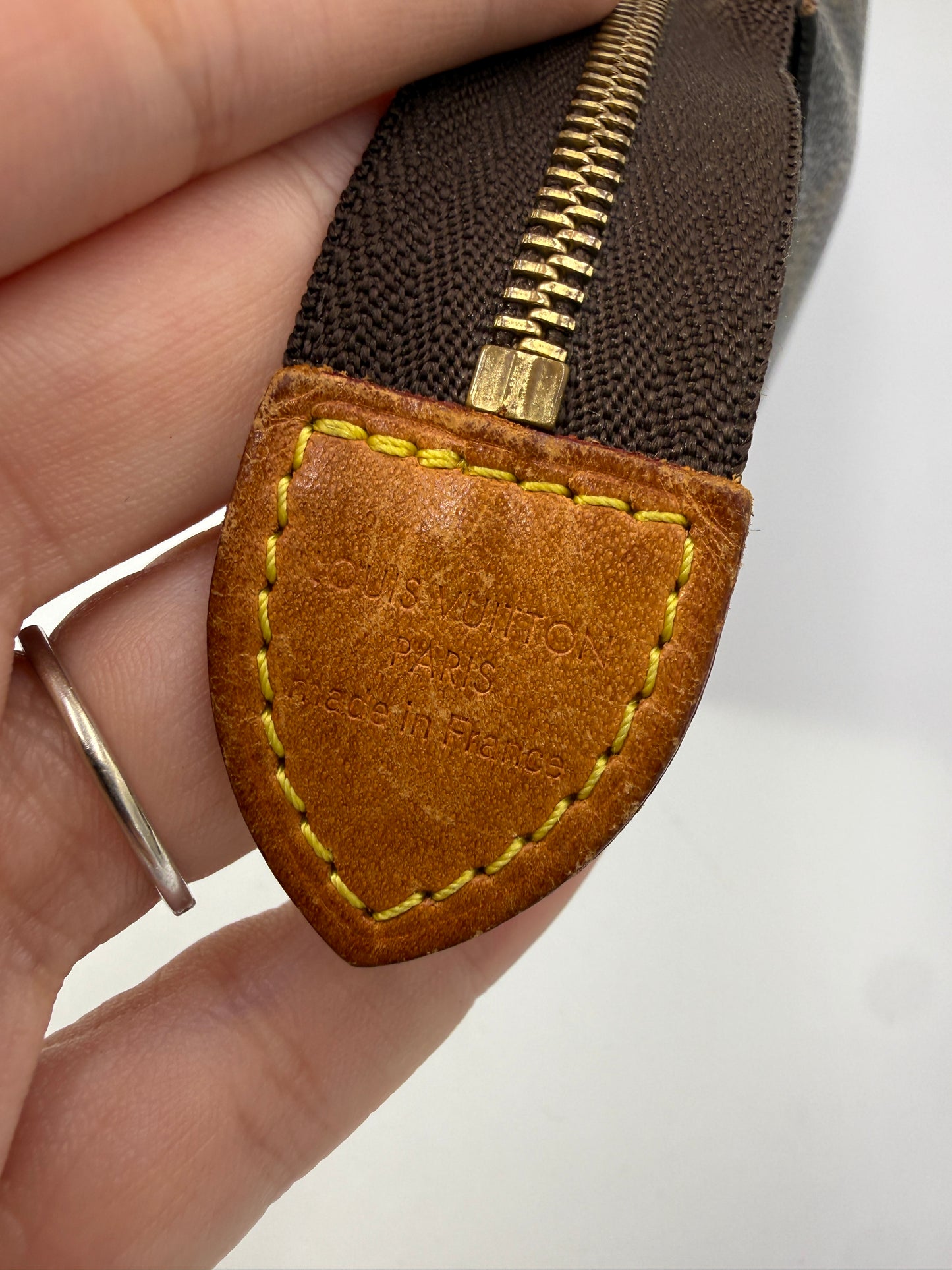 Louis Vuitton Monogram Coated Canvas Square Toiletry Pouch 19