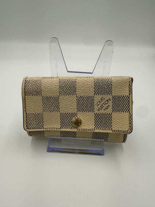 Louis Vuitton Damier Azur Coated Canvas 6 Key Holder