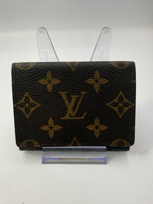 Louis Vuitton Monogram Coated Canvas Card Holder CA1906