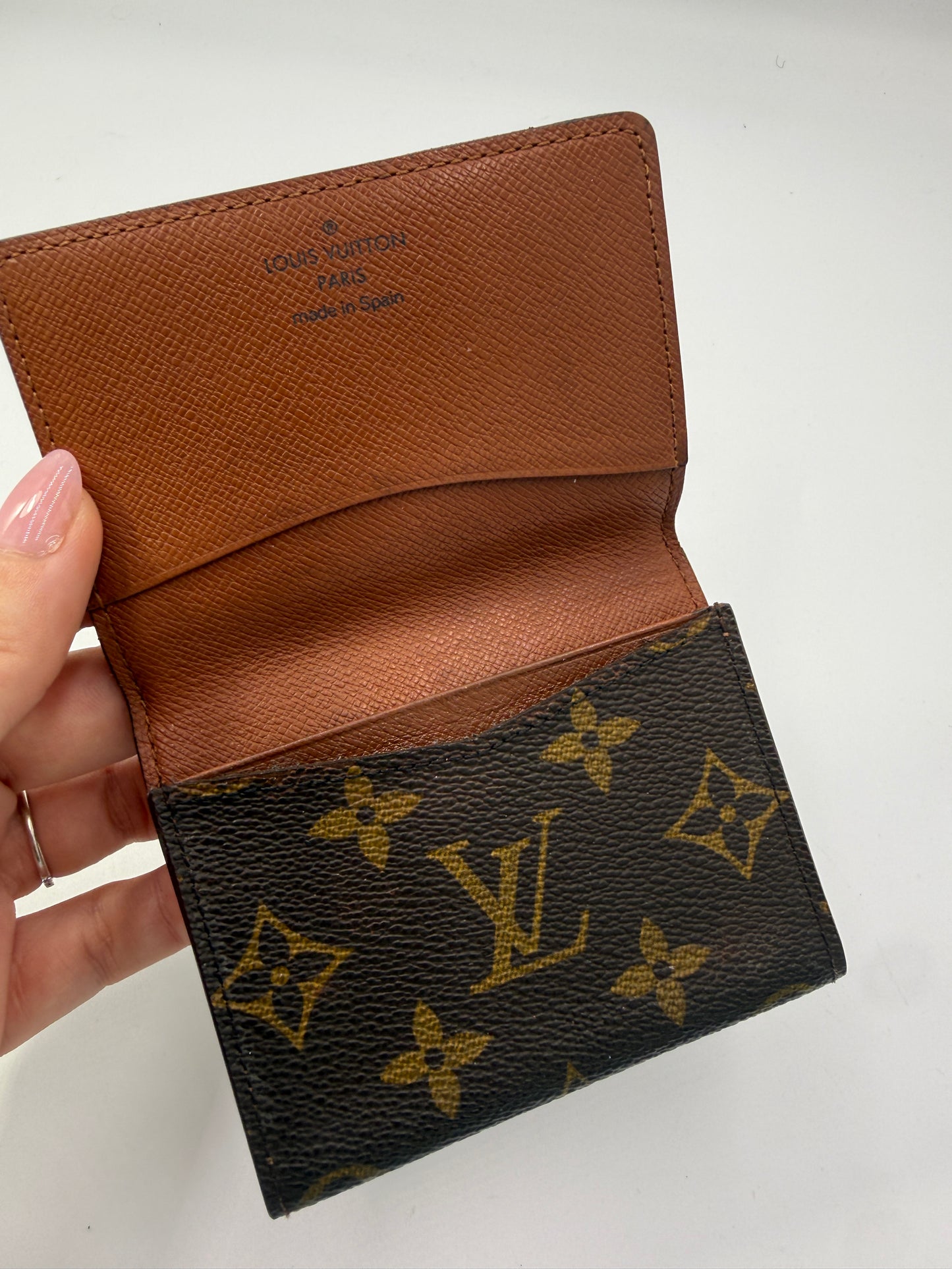 Louis Vuitton Monogram Coated Canvas Card Holder CA1906