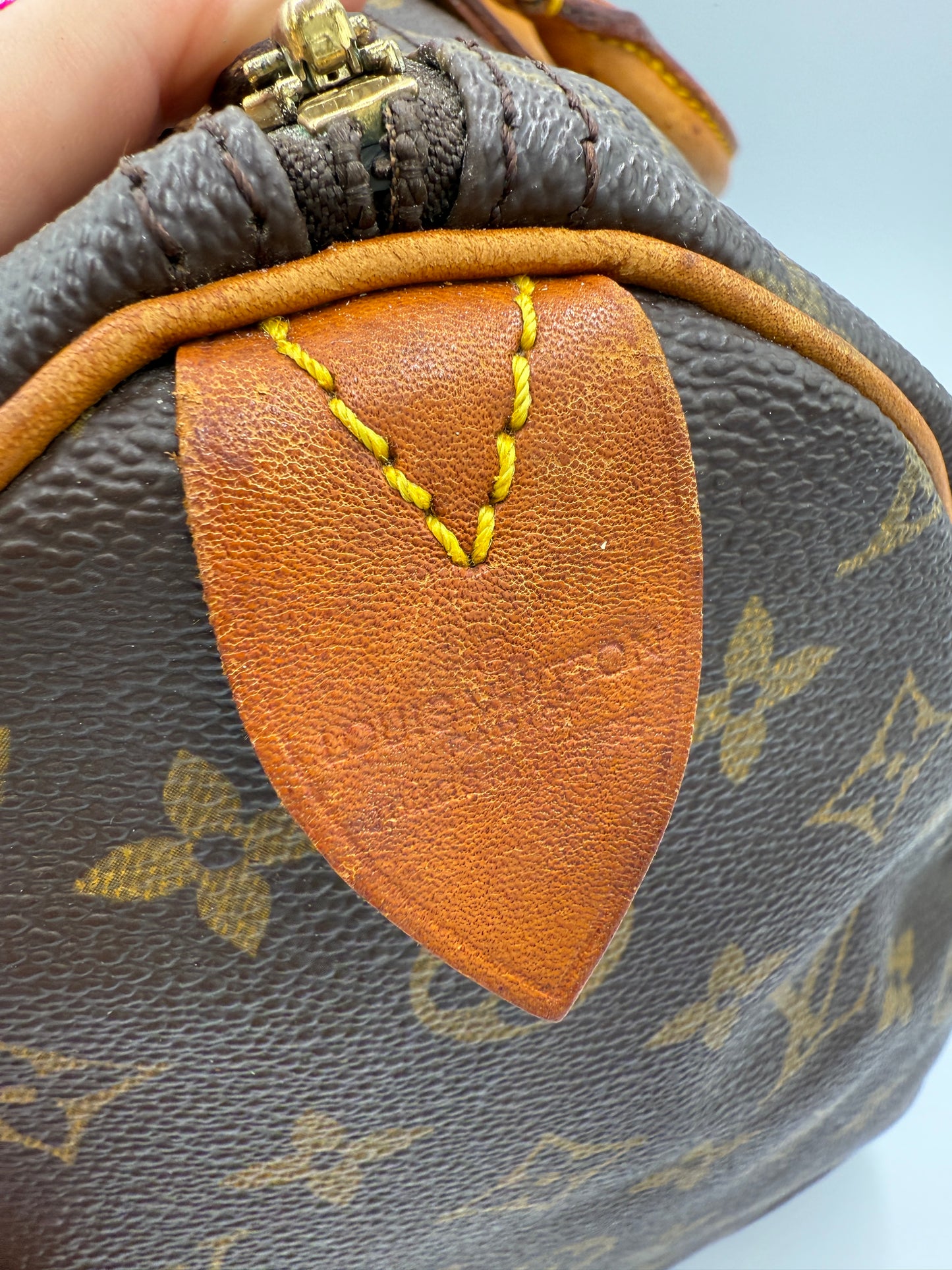 Louis Vuitton Monogram Coated Canvas Speedy 30 VI881