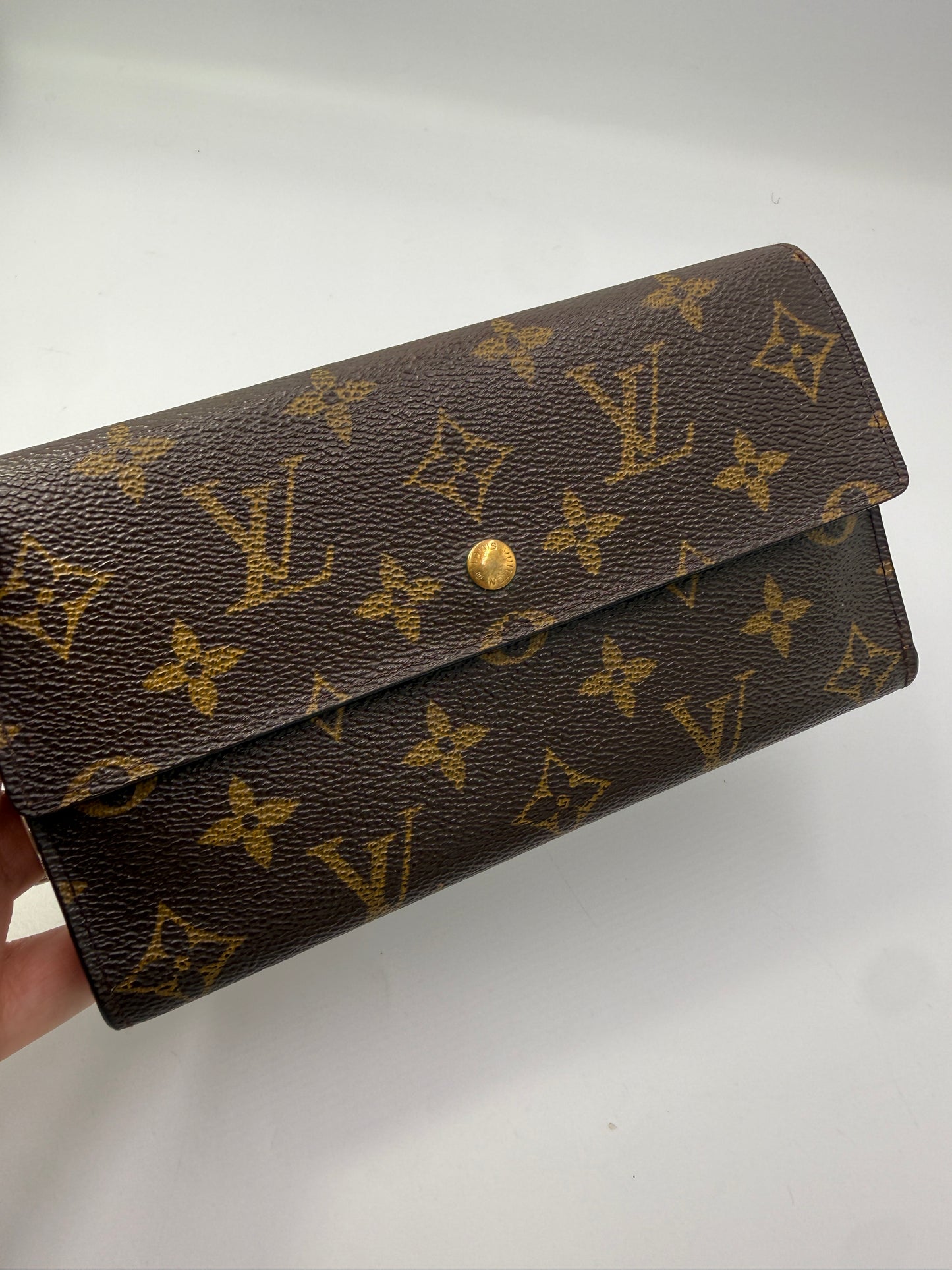 Louis Vuitton Monogram Coated Canvas Continental Long Wallet TH0975