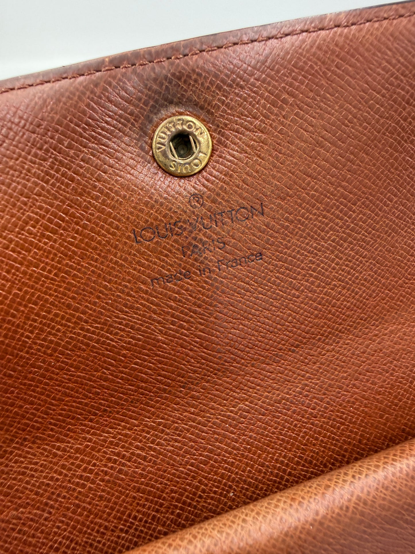 Louis Vuitton Monogram Coated Canvas Continental Long Wallet TH0975