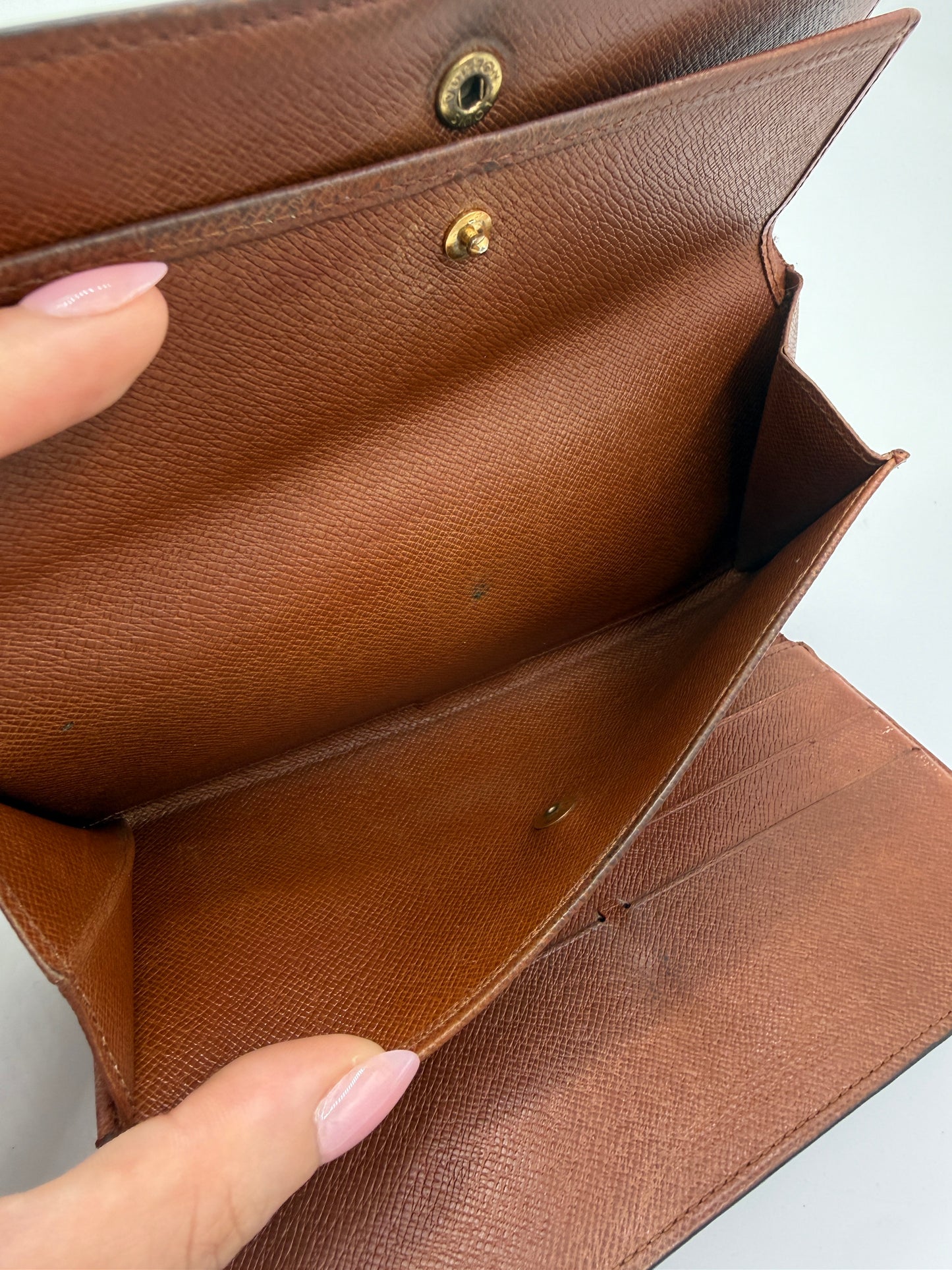 Louis Vuitton Monogram Coated Canvas Continental Long Wallet TH0975