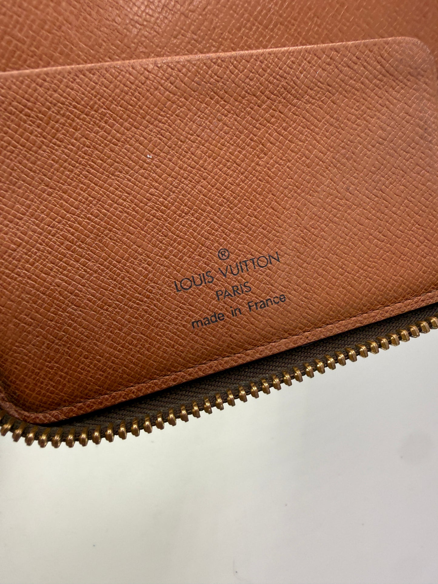 Louis Vuitton Monogram Coated Canvas Large Zippy Organizer Wallet MI0935