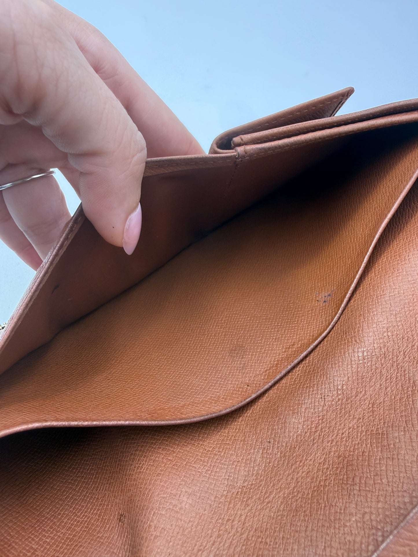 Louis Vuitton Monogram Coated Canvas Large Zippy Organizer Wallet MI0935