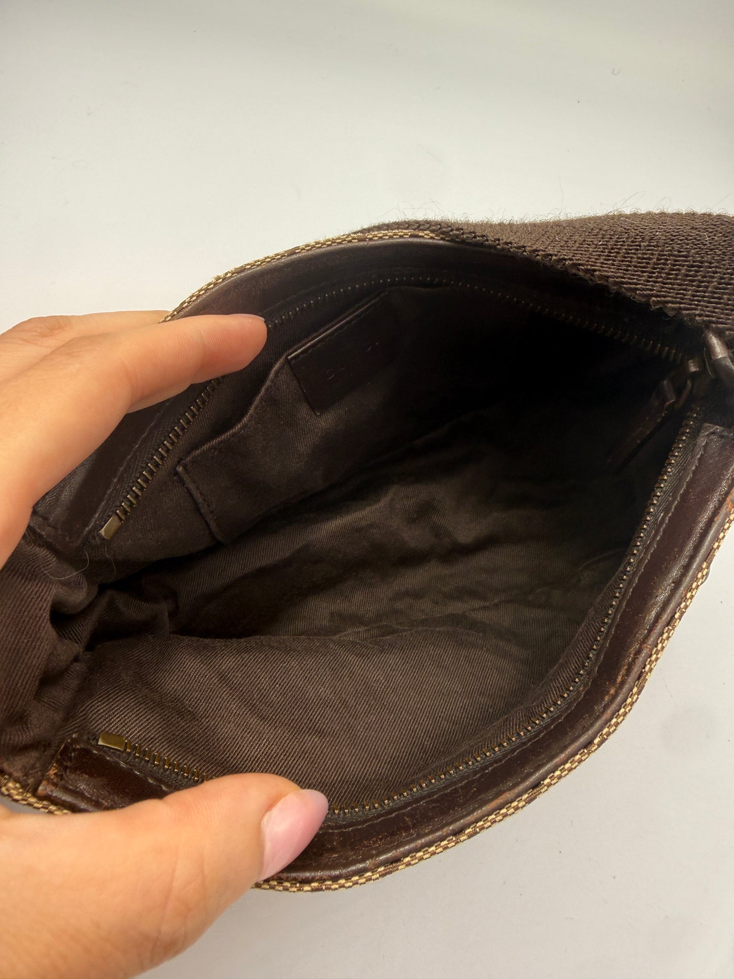 Gucci Guccissima Monogram Canvas Mini Shoulder Bag