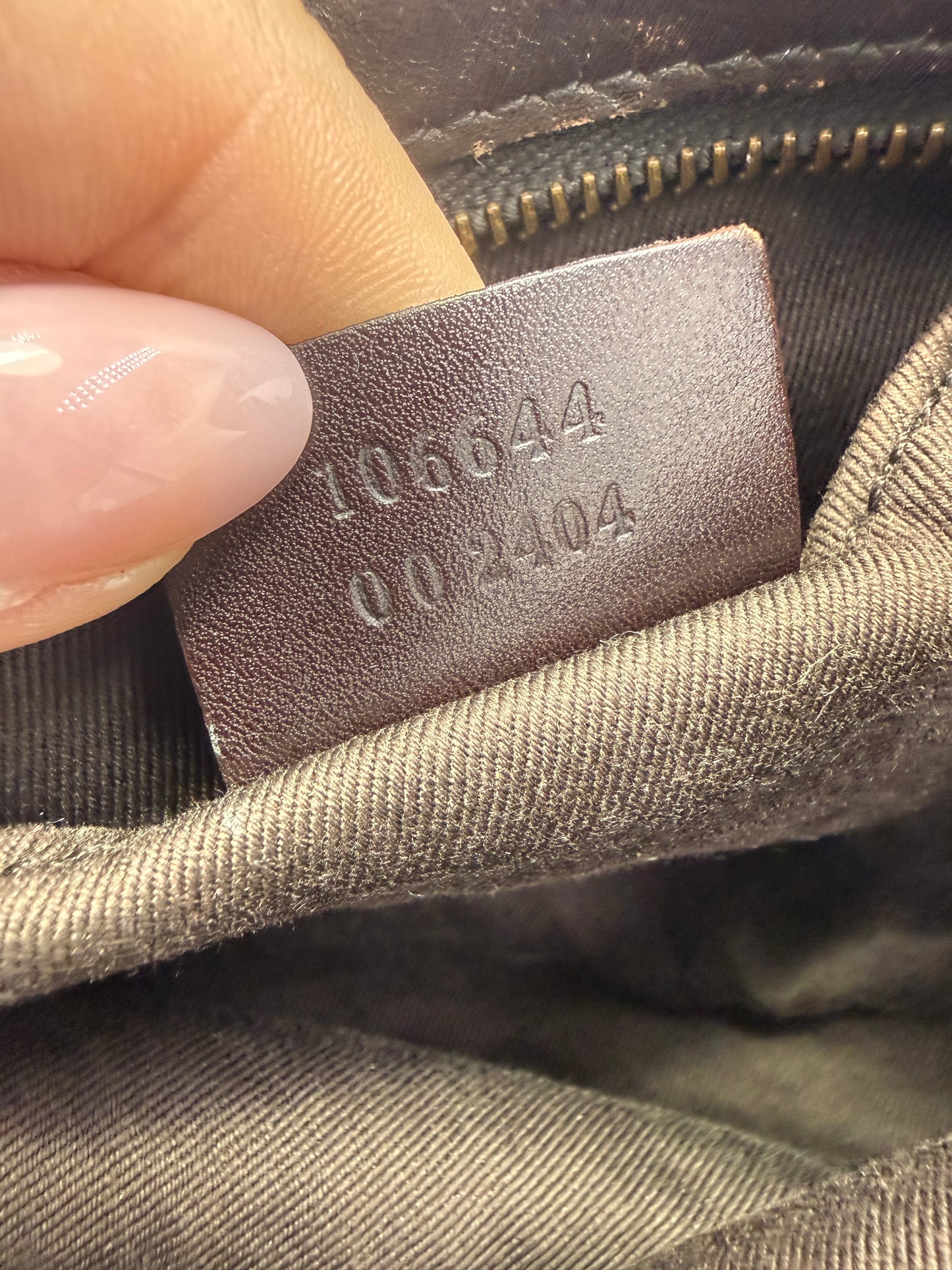 Gucci Guccissima Monogram Canvas Mini Shoulder Bag