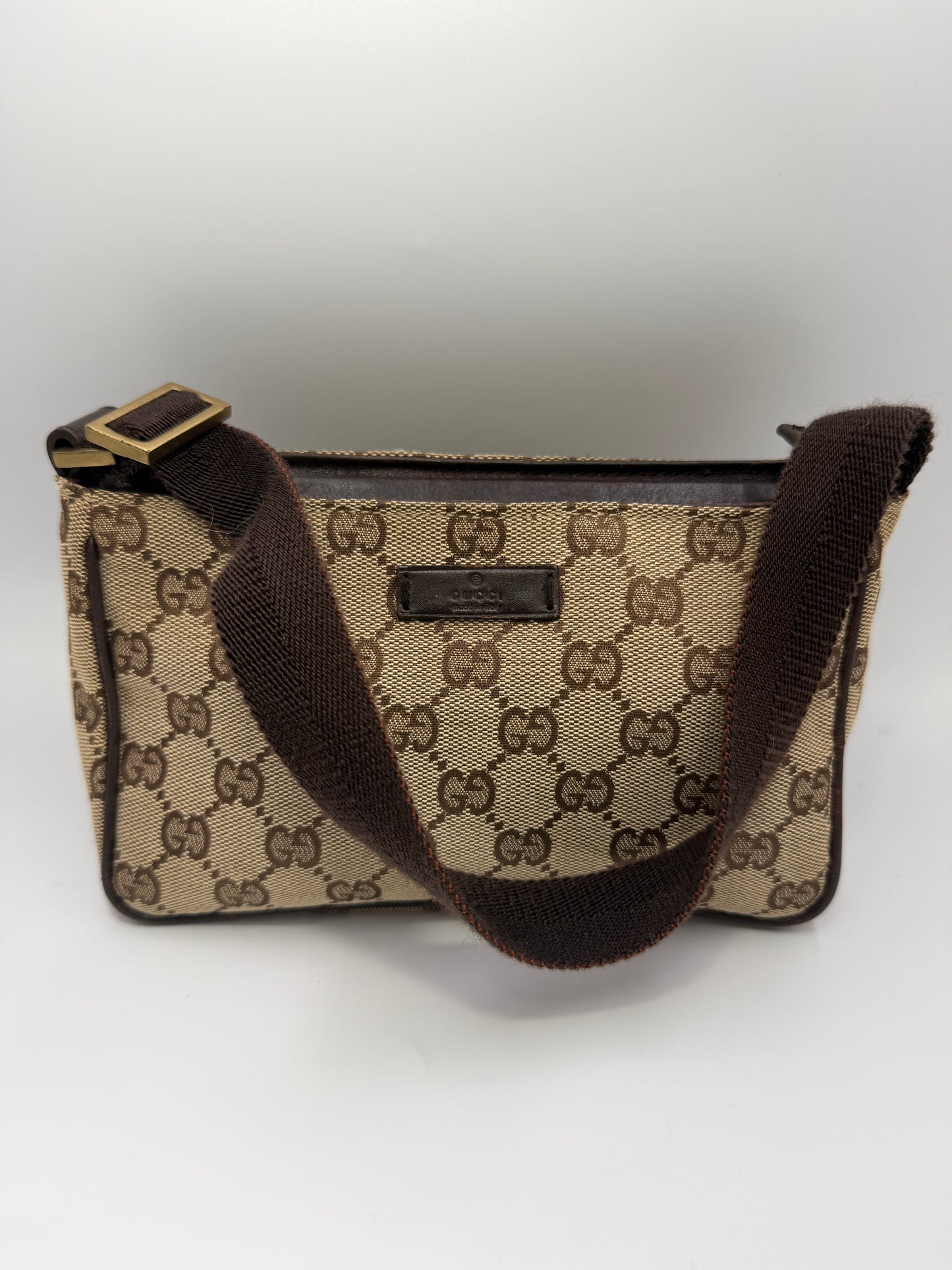 Gucci Guccissima Monogram Canvas Mini Shoulder Bag