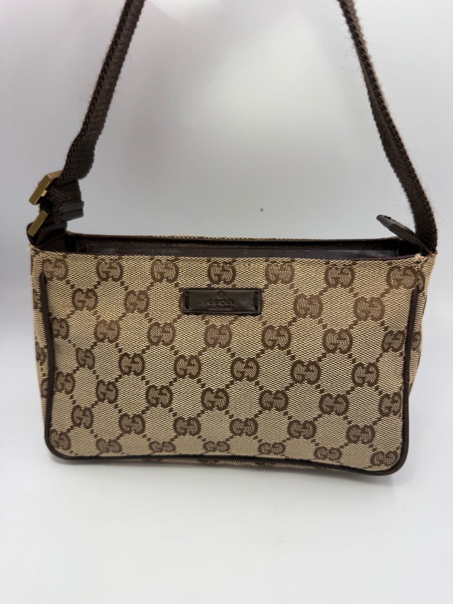 Gucci Guccissima Monogram Canvas Mini Shoulder Bag