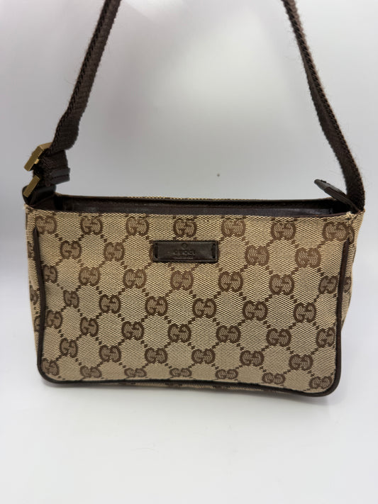 Gucci Guccissima Monogram Canvas Mini Shoulder Bag