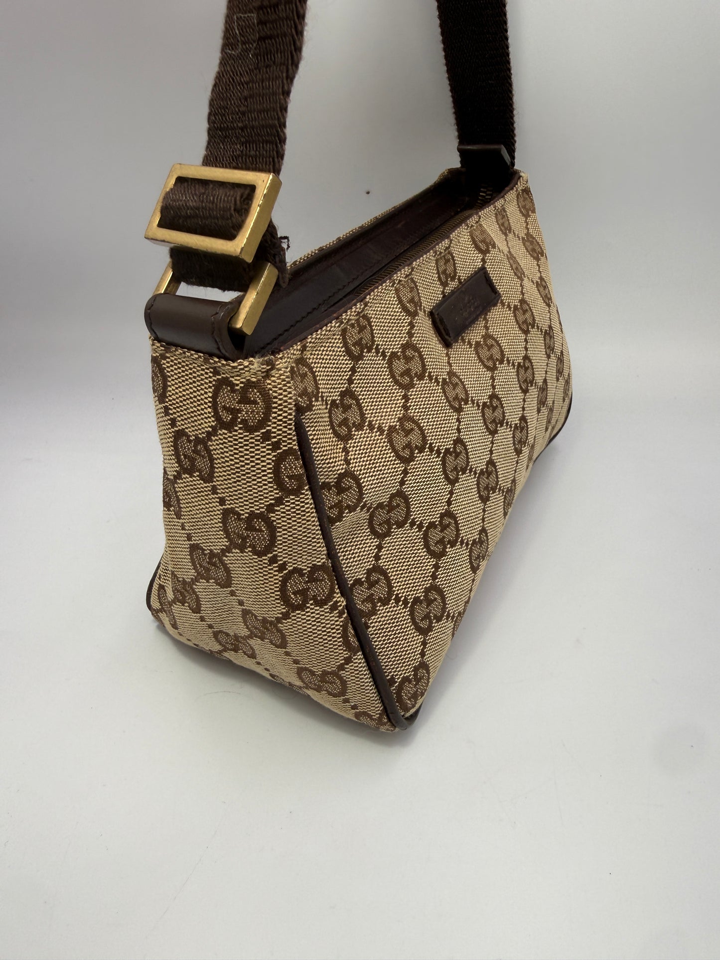 Gucci Guccissima Monogram Canvas Mini Shoulder Bag