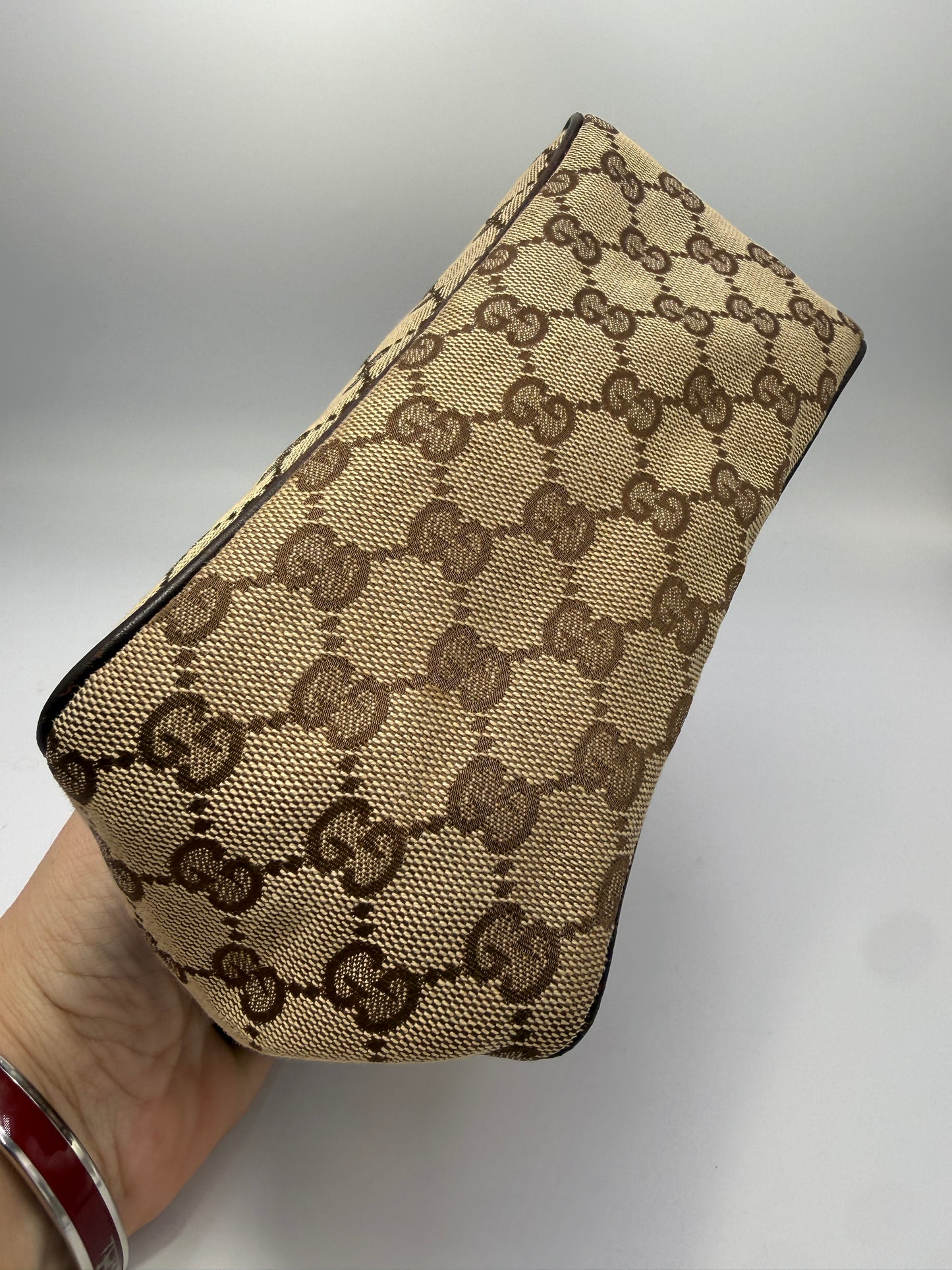 Gucci Guccissima Monogram Canvas Mini Shoulder Bag