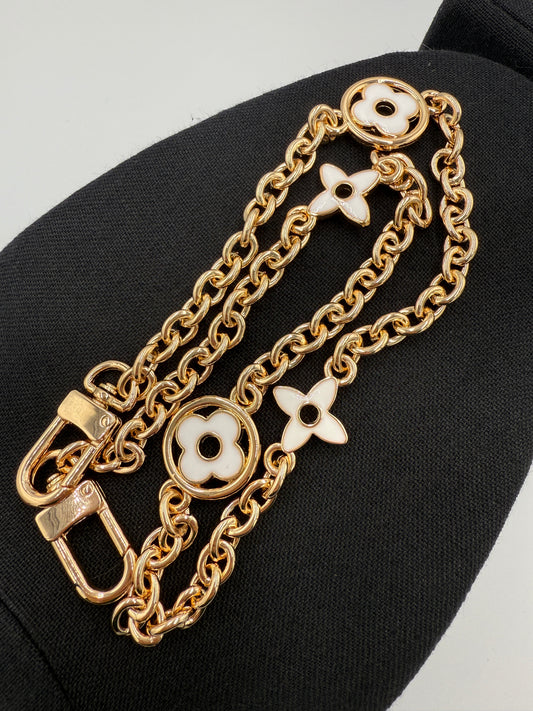 UNBRANDED White Bag Charm 24"