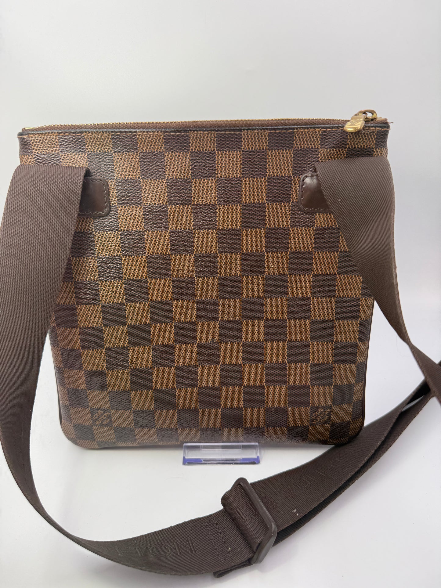 Louis Vuitton Damier Ebene Unisex Bastille PM Messenger Bag FL0046