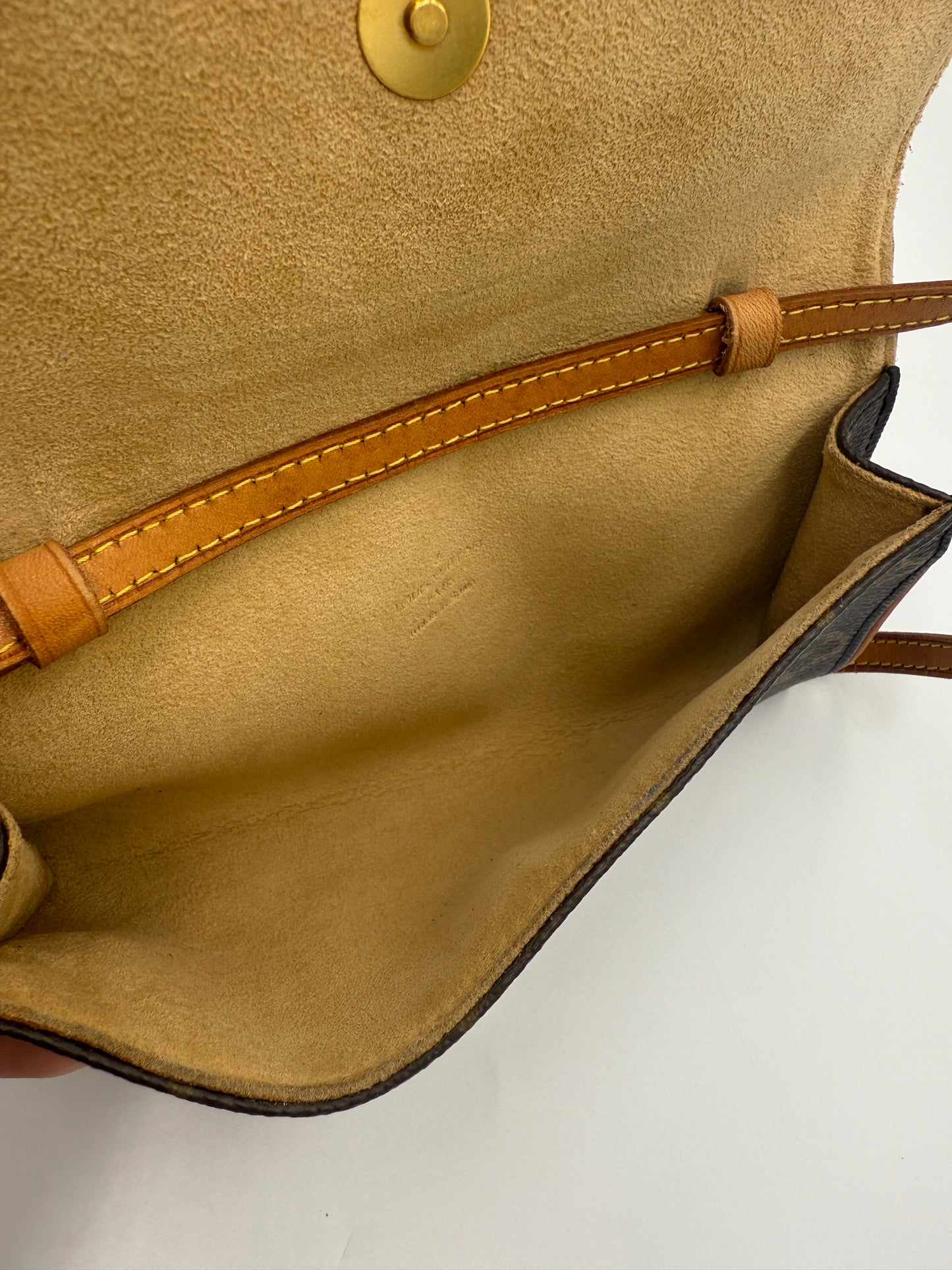 Louis Vuitton Monogram Coated Canvas Twin PM CA0041