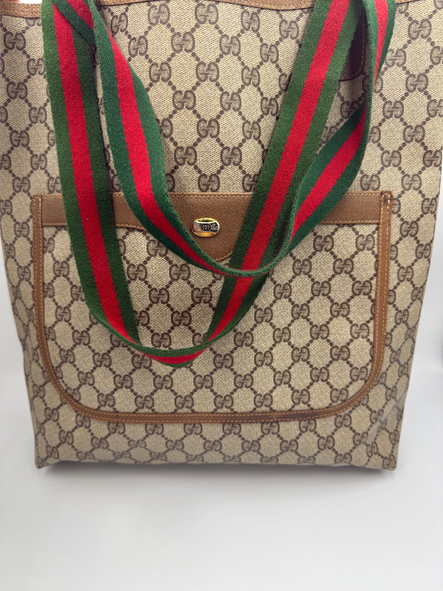 Gucci Supreme Guccissima Sherry Line Tote 5602003