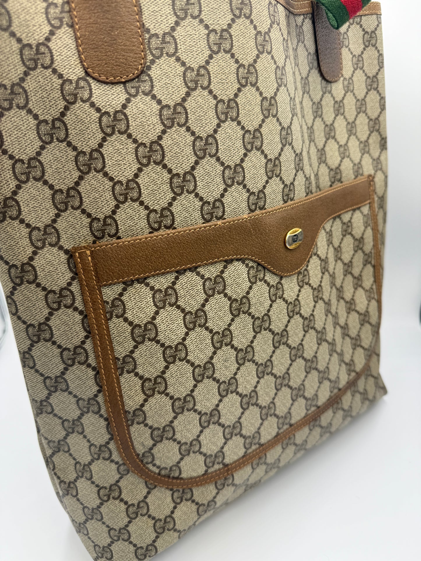 Gucci Supreme Guccissima Sherry Line Tote 5602003