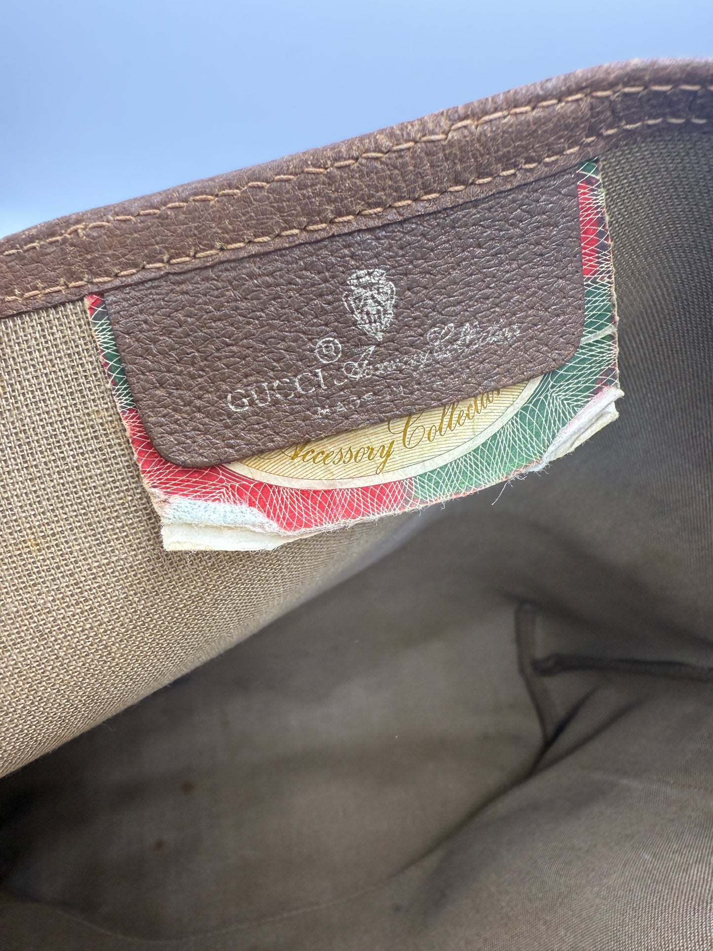 Gucci Supreme Guccissima Sherry Line Tote 5602003