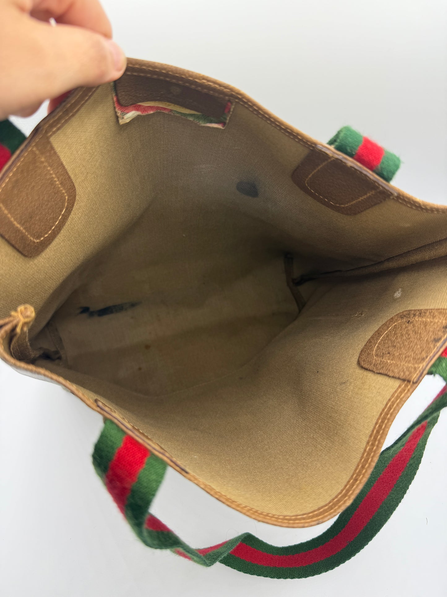 Gucci Supreme Guccissima Sherry Line Tote 5602003