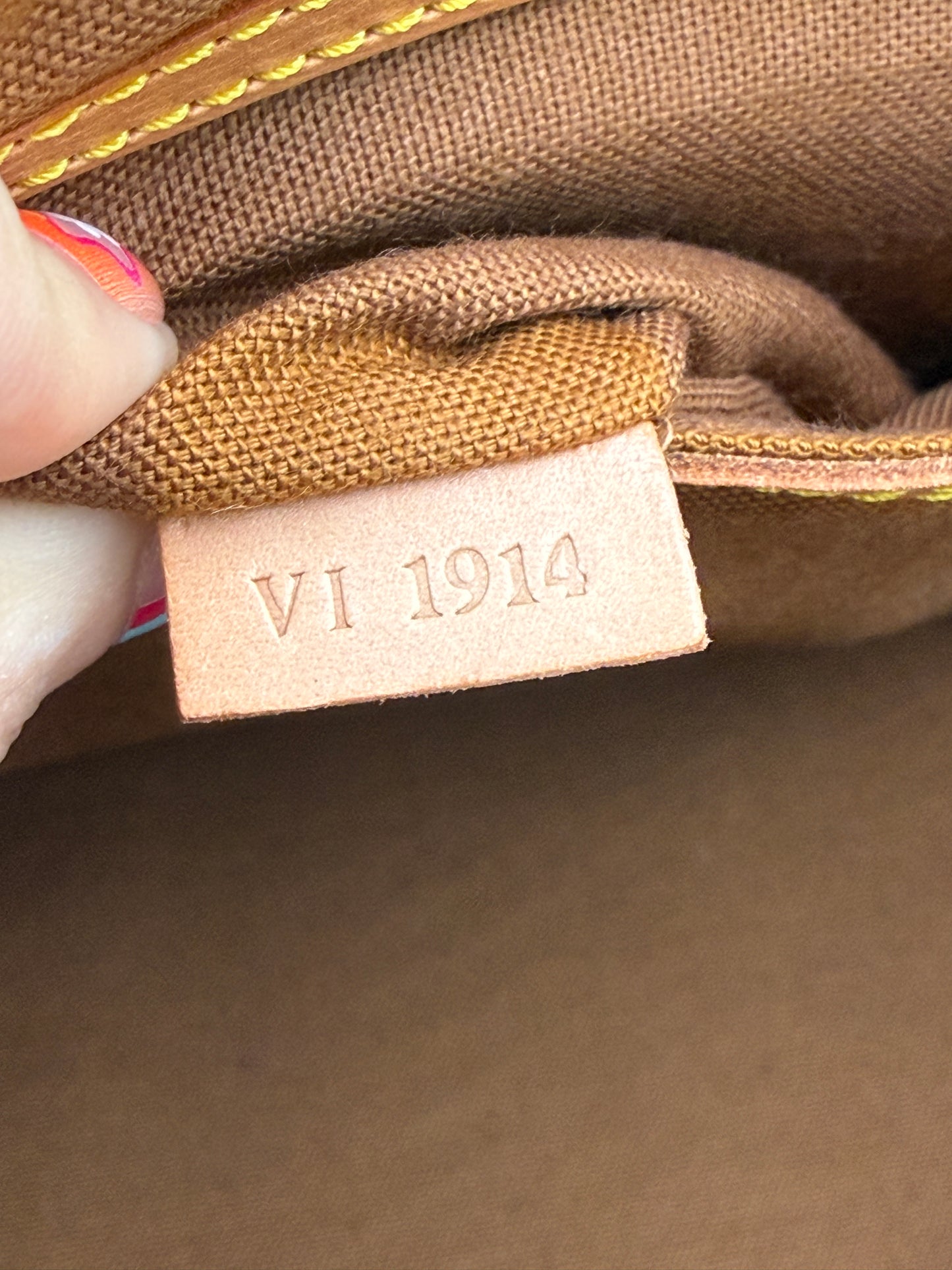 Louis Vuitton Monogram Coated Canvas Alma PM VI1914