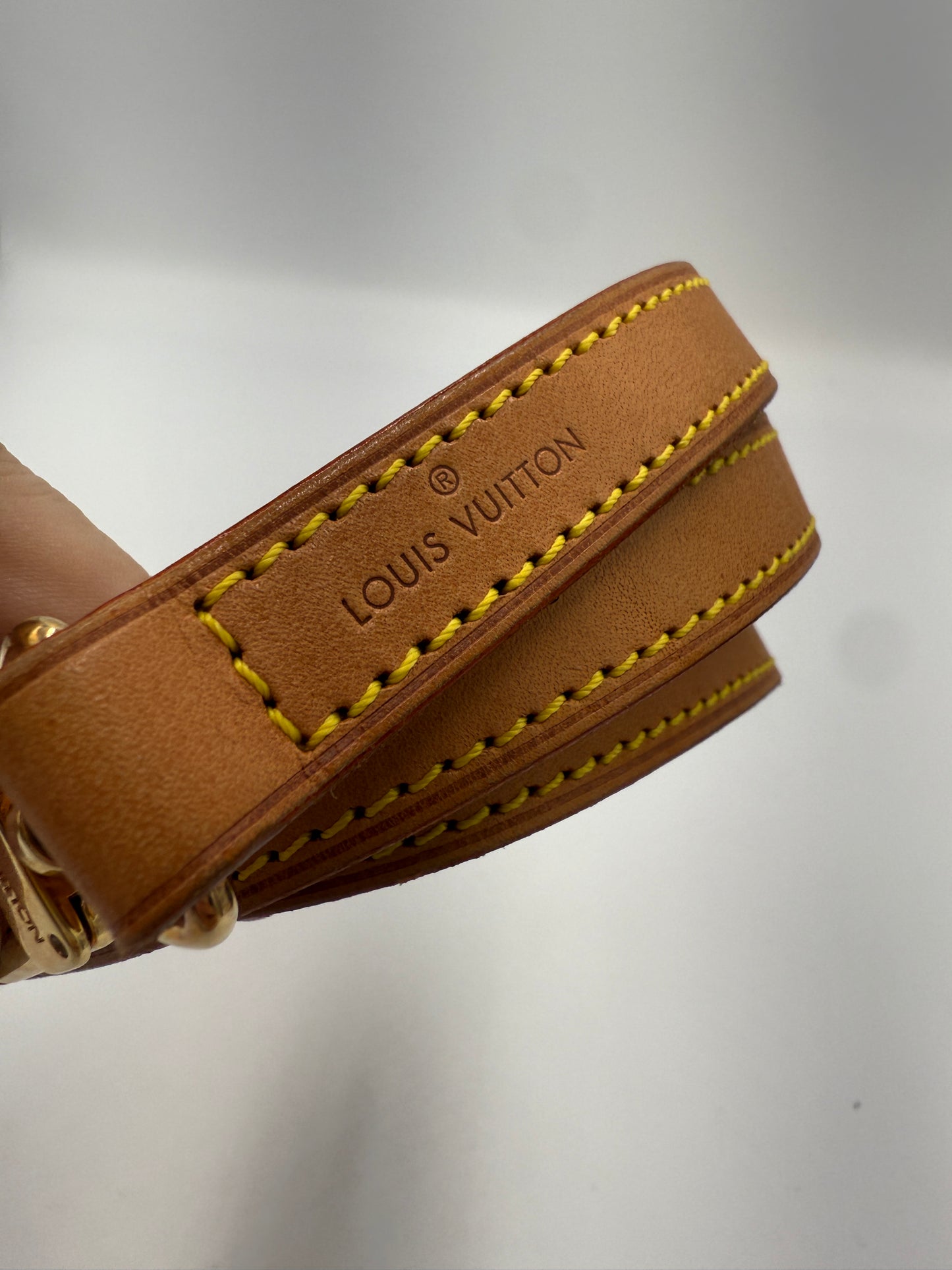 Louis Vuitton Vachetta Leather Crossbody Strap 47"