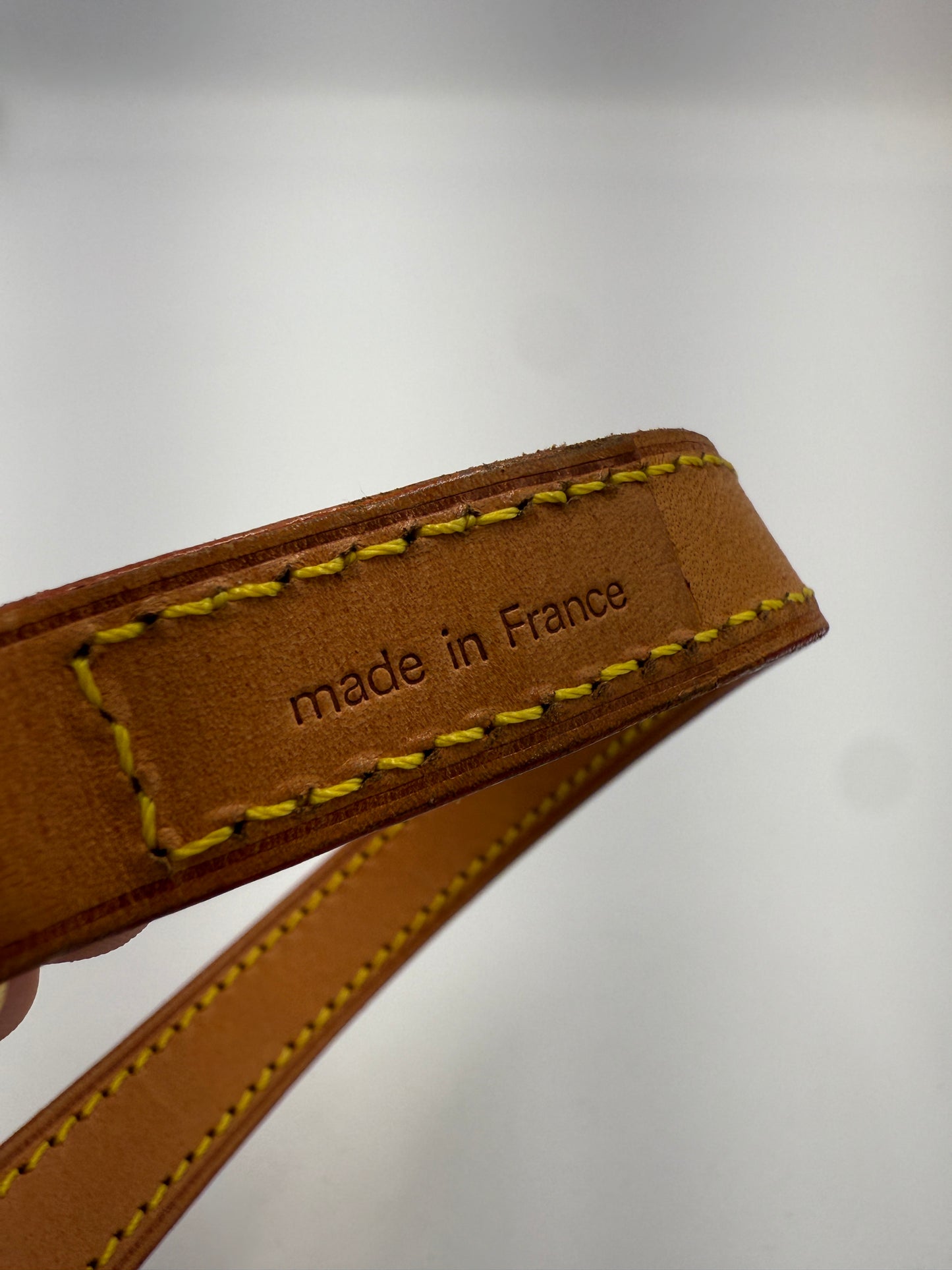 Louis Vuitton Vachetta Leather Crossbody Strap 47"