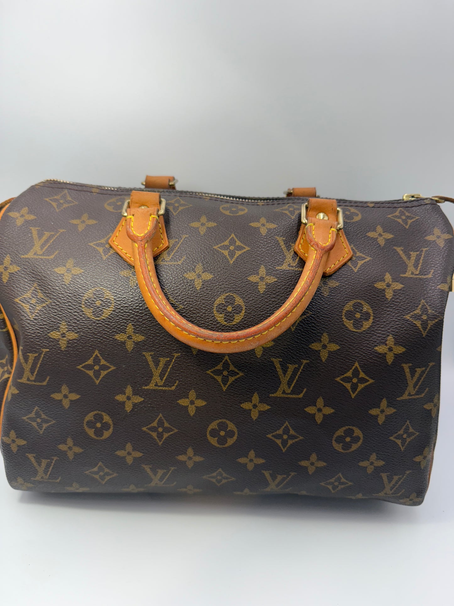 Louis Vuitton Monogram Coated Canvas Speedy 30 cm TH0042