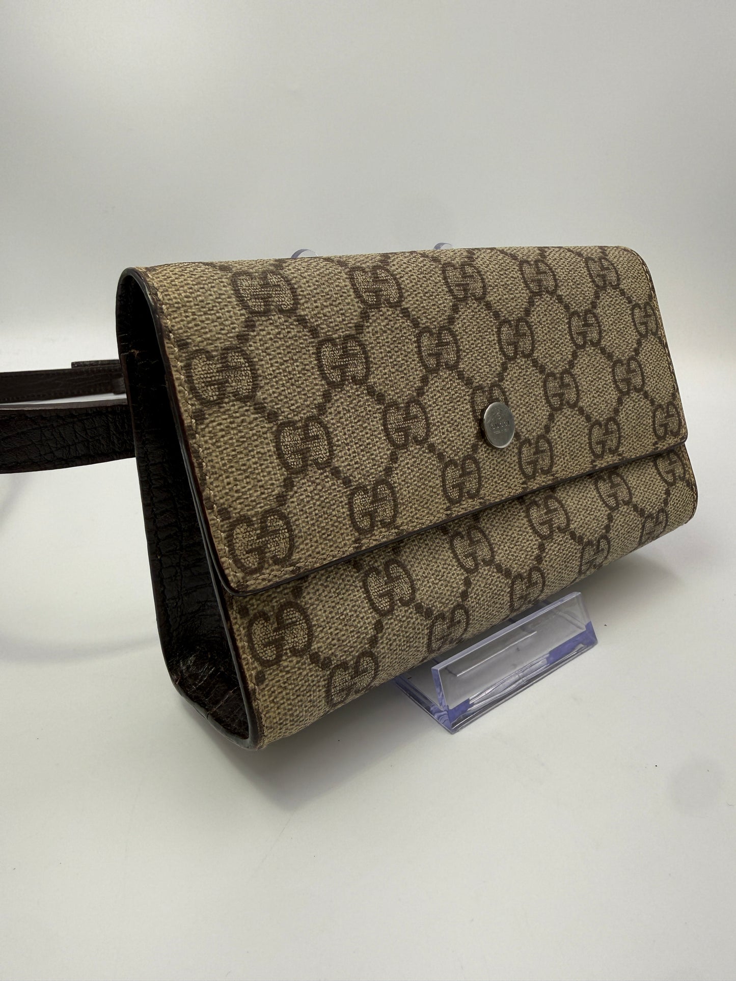 Gucci Guccissima Supreme Coated Canvas Waist Bag