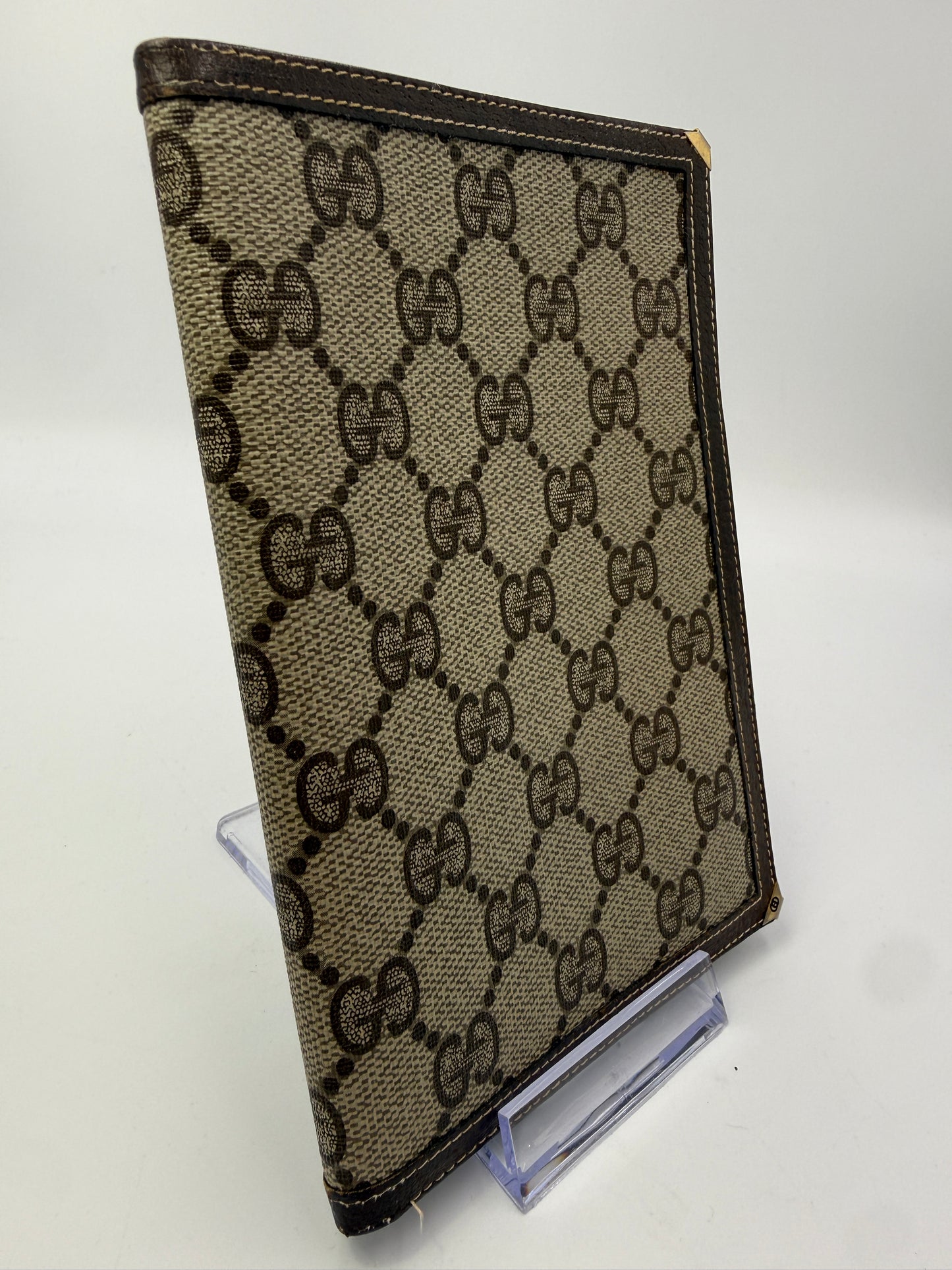 Gucci Guccissima Supreme Coated Canvas Unisex Passport Holder Organizer