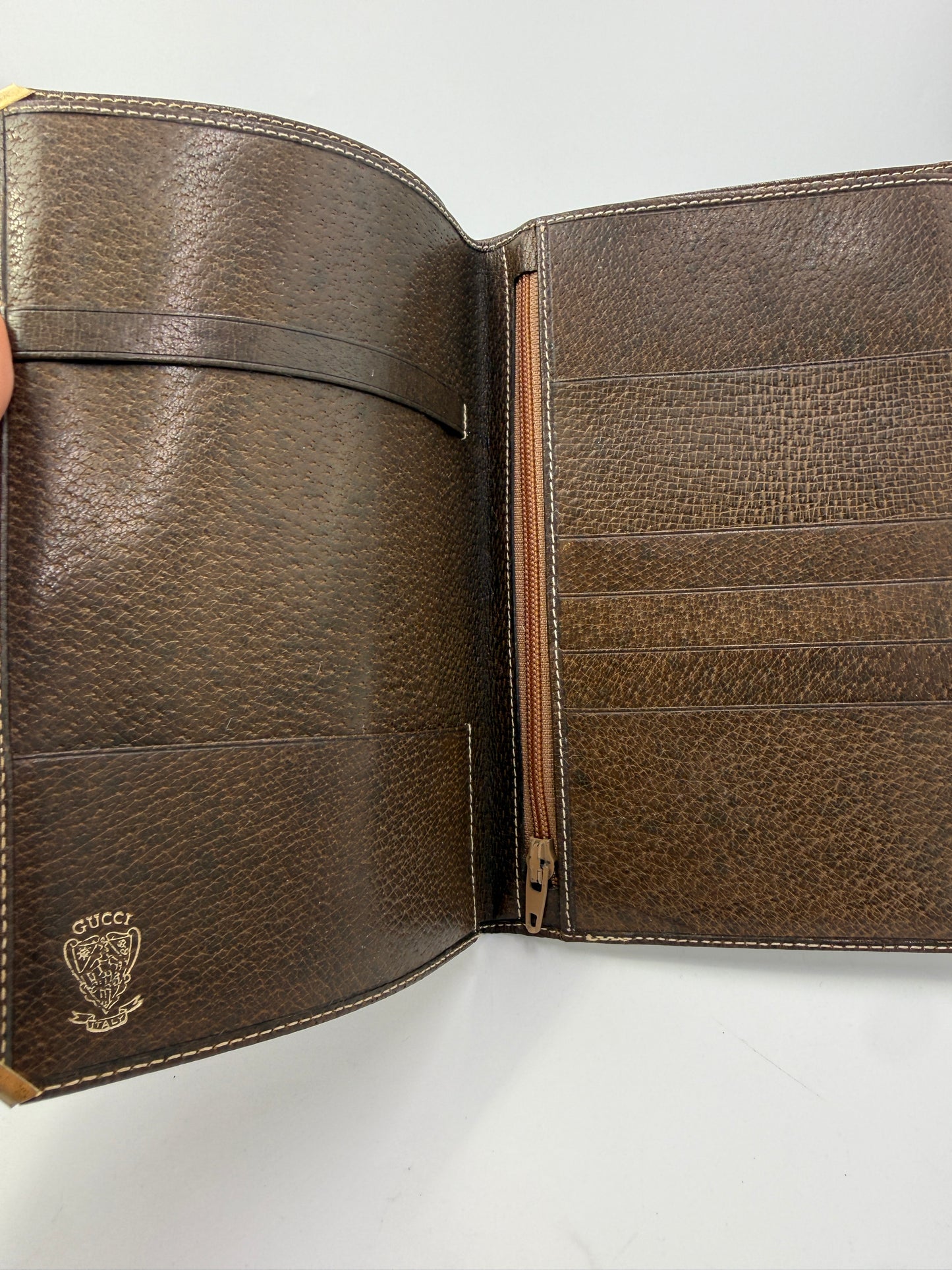 Gucci Guccissima Supreme Coated Canvas Unisex Passport Holder Organizer