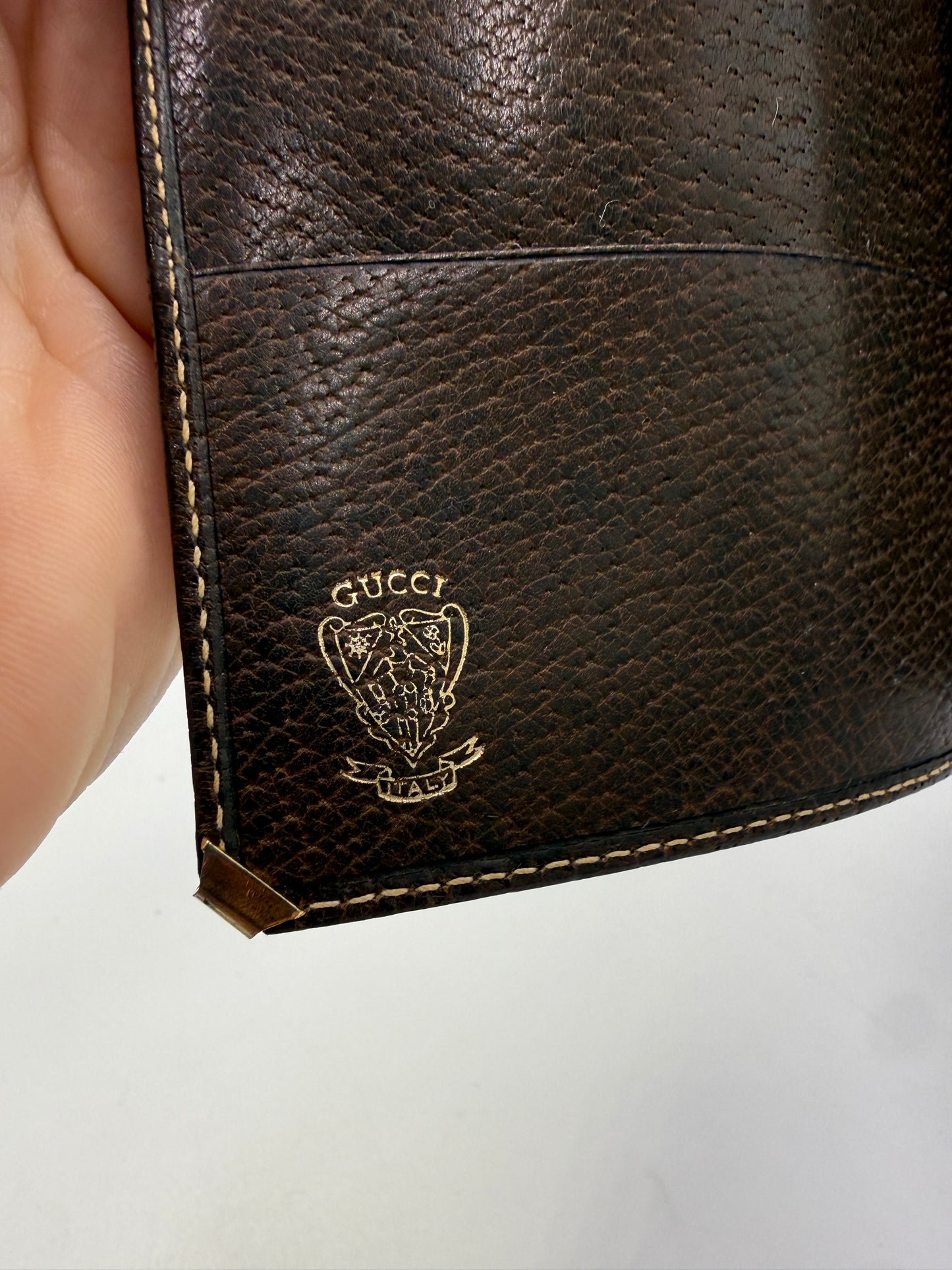 Gucci Guccissima Supreme Coated Canvas Unisex Passport Holder Organizer