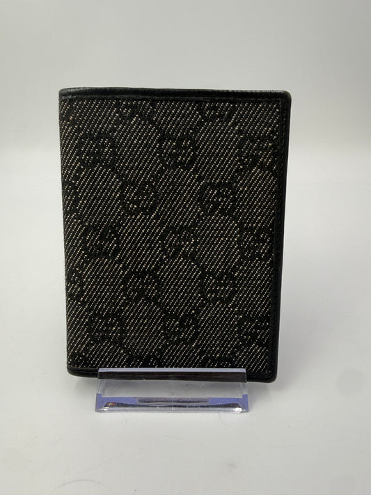 Gucci Guccissima Black Denim Pocket Organizer
