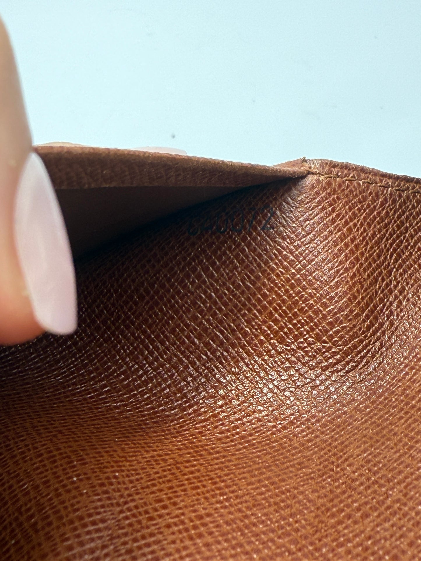 Louis Vuitton Monogram Porte Monnaie Tresor Wallet CA0072