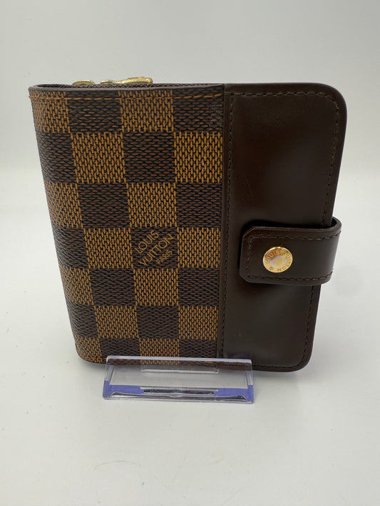 Louis Vuitton Damier Ebene Compact Zippy Wallet CA1016