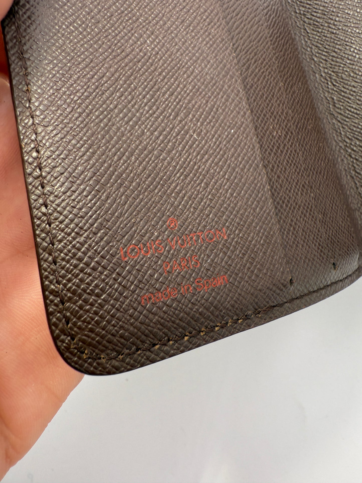 Louis Vuitton Damier Ebene Compact Zippy Wallet CA1016