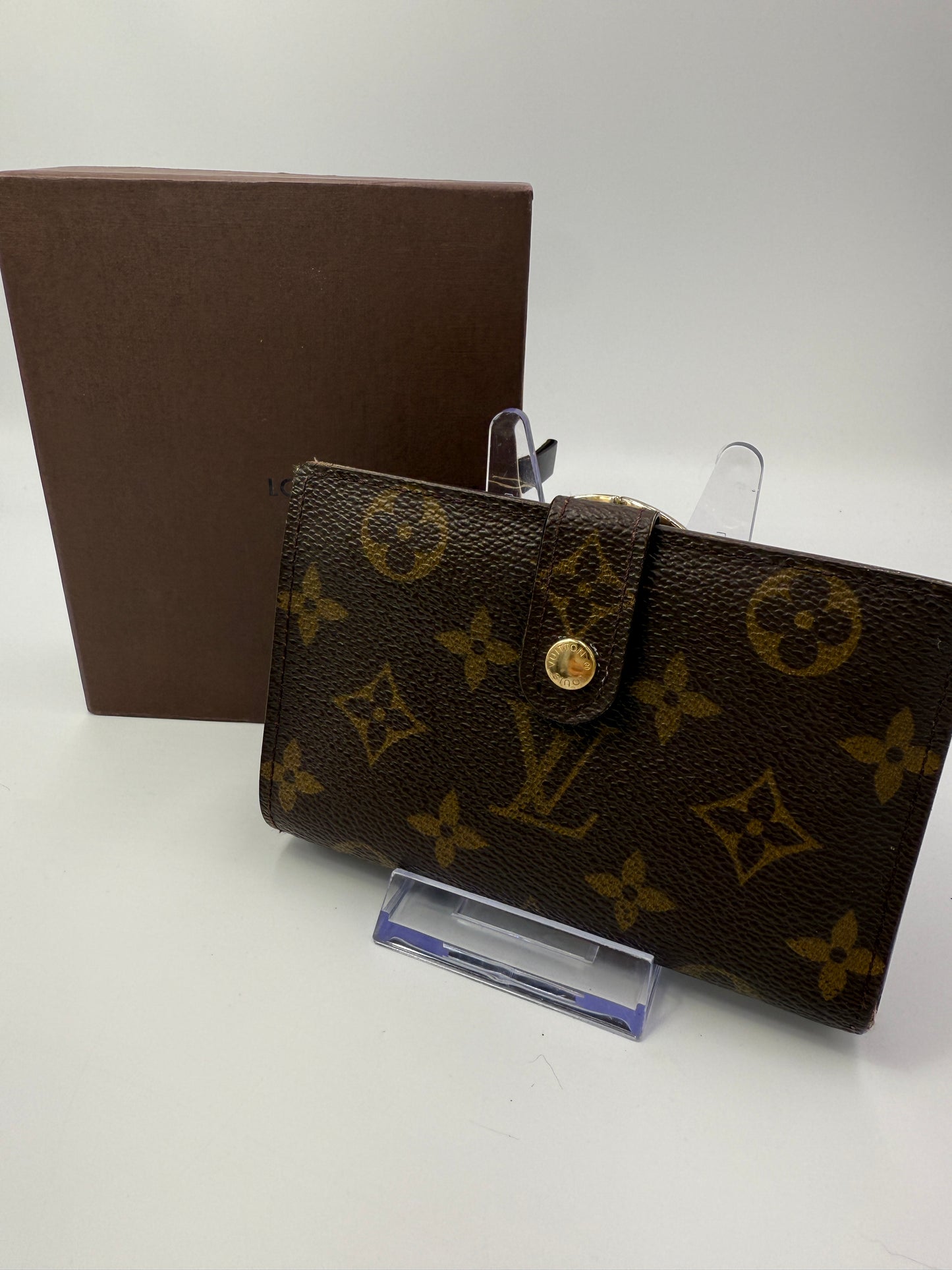 Louis Vuitton Monogram Kisslock Wallet MI1001