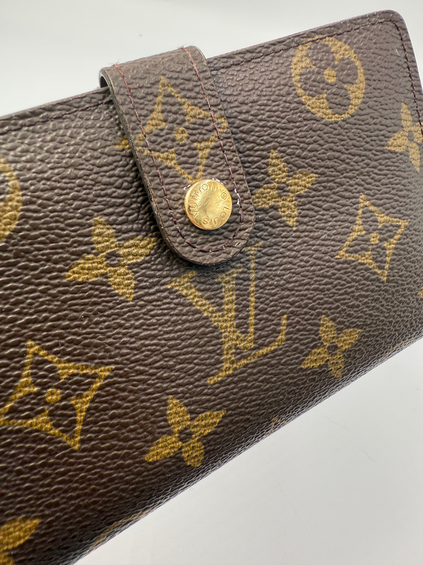 Louis Vuitton Monogram Kisslock Wallet MI1001