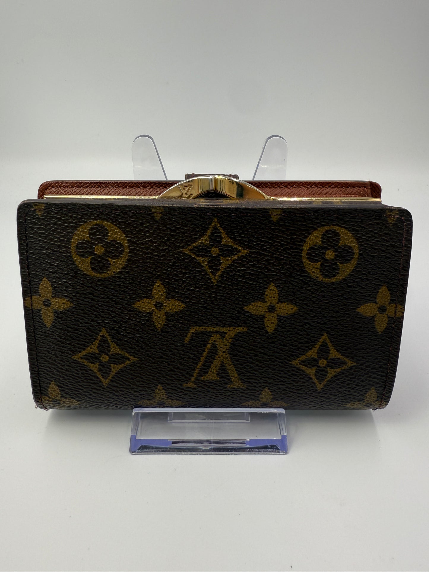 Louis Vuitton Monogram Kisslock Wallet MI1001