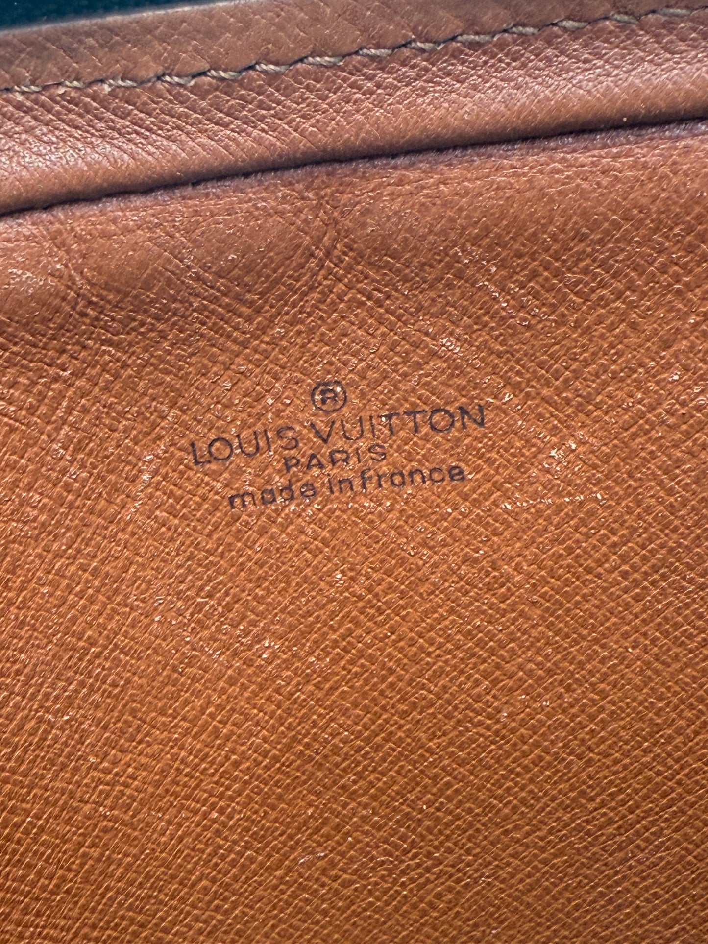 Louis Vuitton Monogram Coated Canvas Wristlet with Vachetta