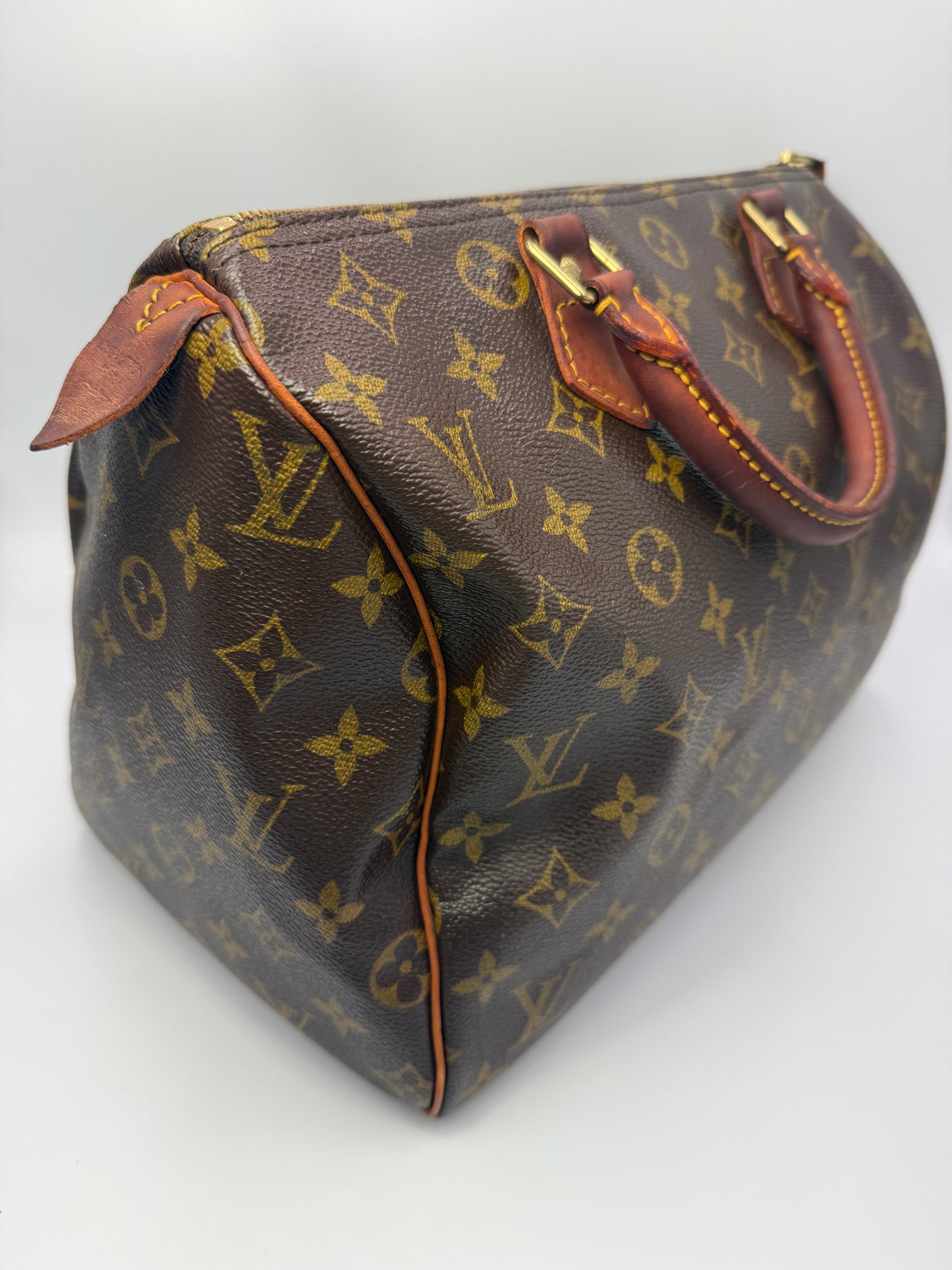 Louis Vuitton Monogram Coated Canvas Speedy 30 SP0935