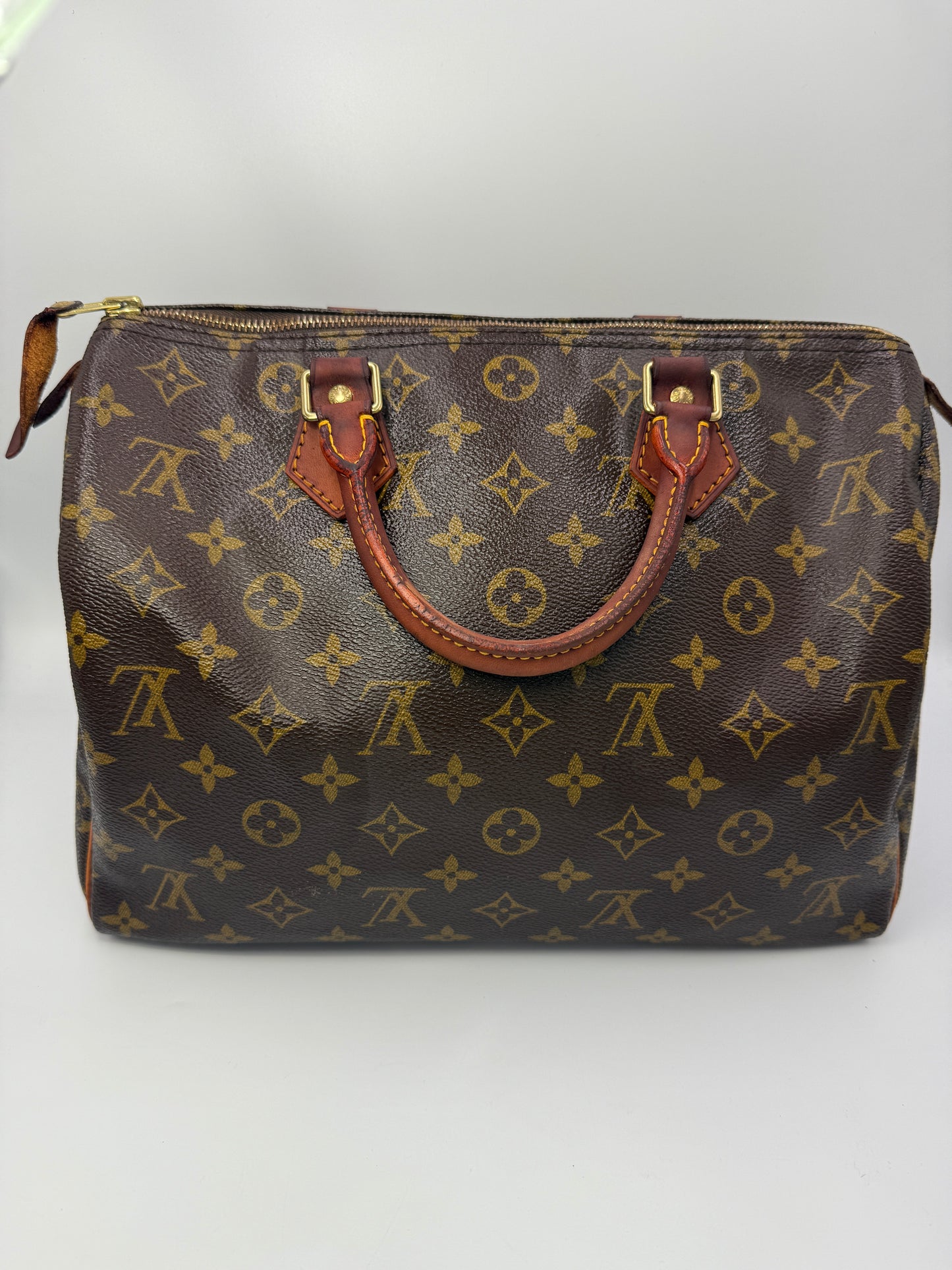 Louis Vuitton Monogram Coated Canvas Speedy 30 SP0935