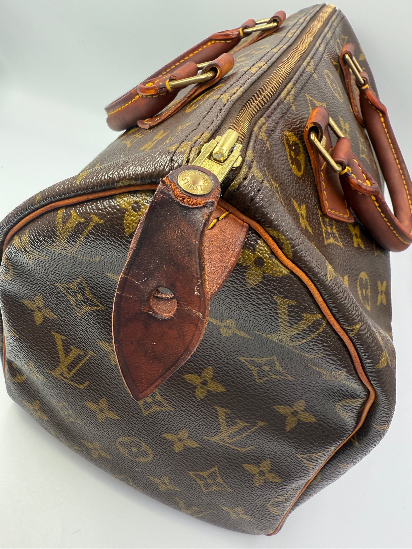 Louis Vuitton Monogram Coated Canvas Speedy 30 SP0935