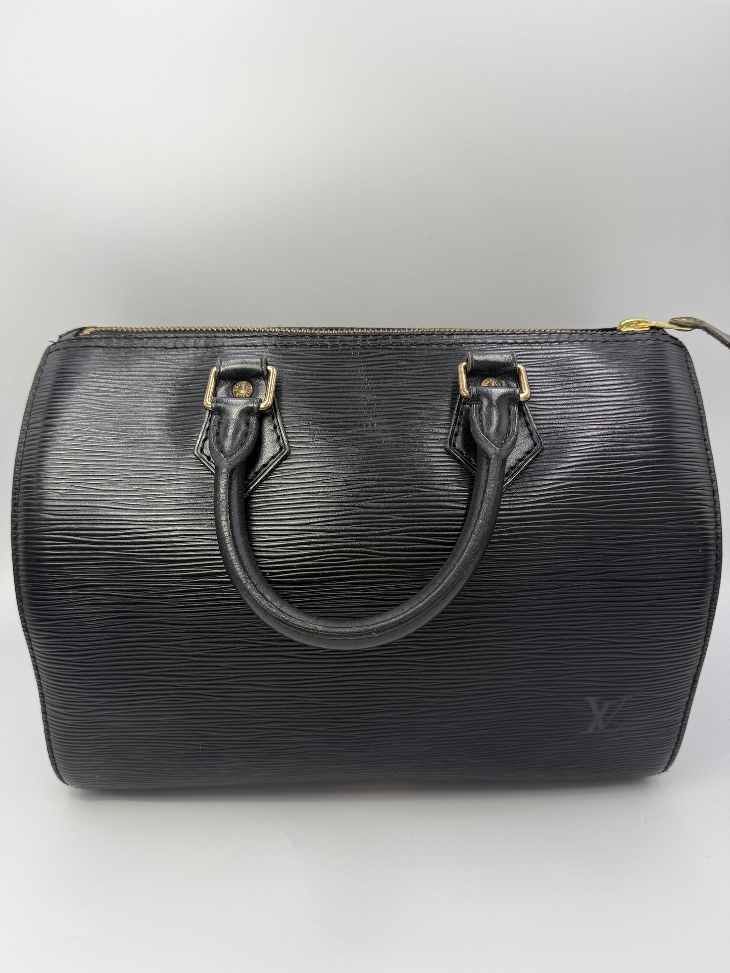 Louis Vuitton Speedy 25 Black Epi Leather SP0035